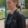 Chosen Family 2024 Julia Stiles Black Jacket