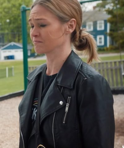 Chosen Family 2024 Julia Stiles Black Jacket