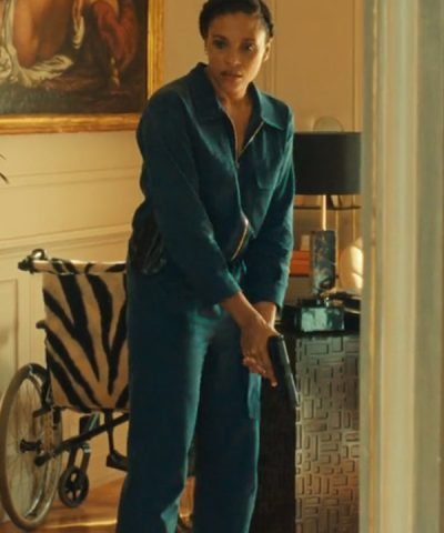 Movie Nice Girls 2024 Mélanie Blue Jumpsuit