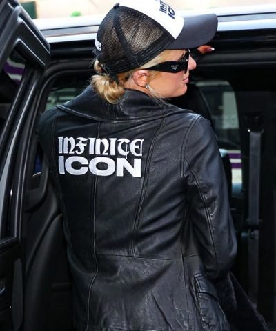 Paris Hilton Infinite Icon 2024 Black Jacket