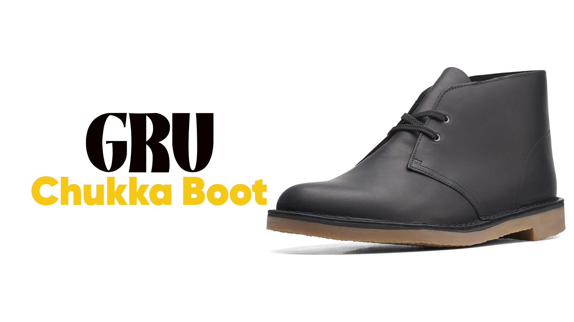 gru chukka boot.