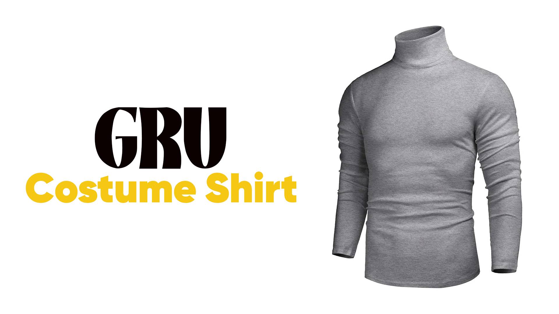 gru costume shirt