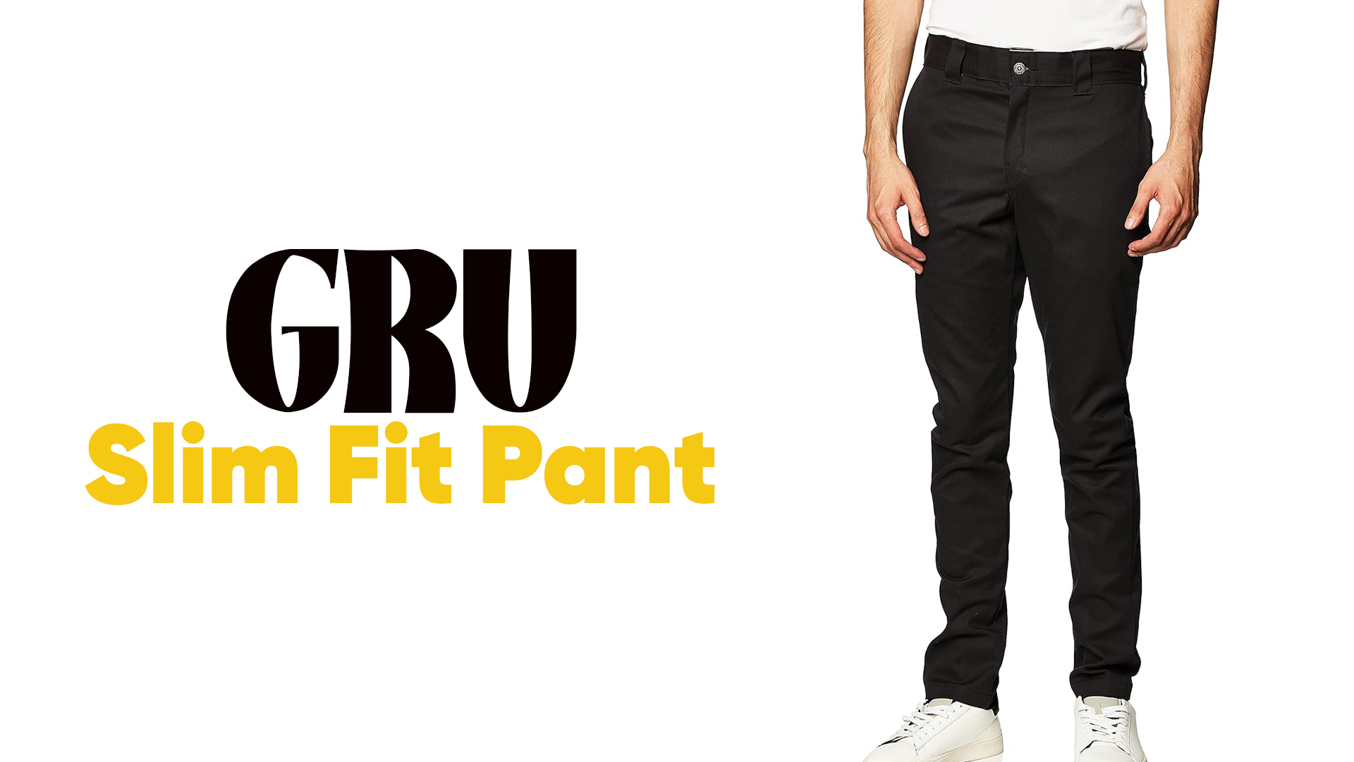 gru slim fit pant