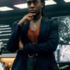 The Day Of The Jackal 2024 Lashana Lynch Black Blazer Coat