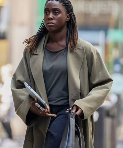 The Day Of The Jackal 2024 Lashana Lynch Green Trench Coat