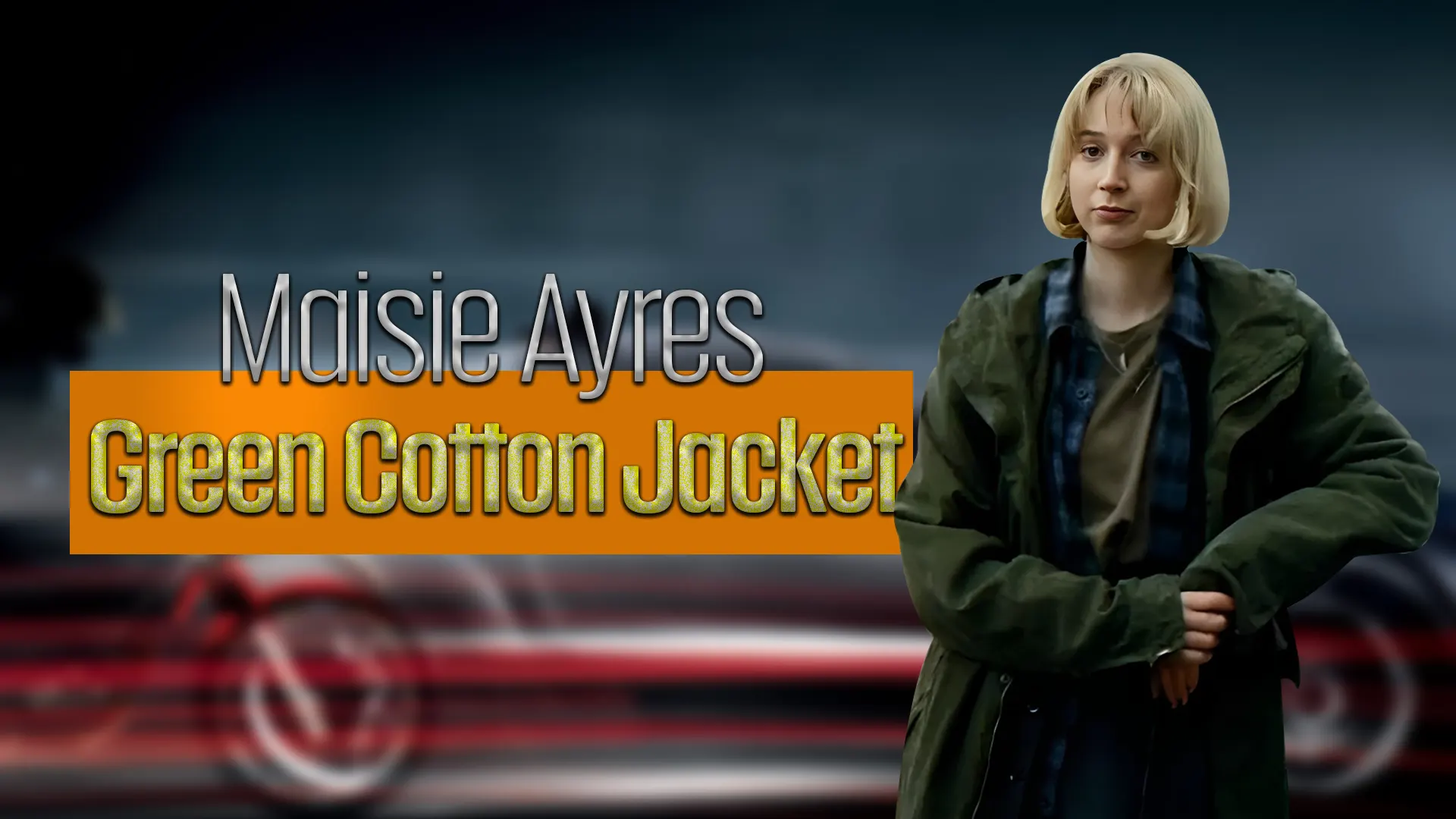 Maisie Ayres Green Cotton Jacket