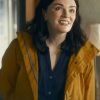 Get Away Movie 2024 Aisling Bea Yellow Hooded Jacket