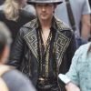 Shia LaBeouf Megalopolis 2024 Black Studded Jacket