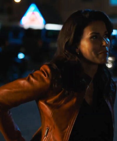 Sofia Pernas Tracker S02 Brown Leather Jacket