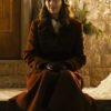 Movie The Best Christmas Pageant Ever 2024 Judy Greer Red Trench Coat