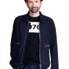 Rivals 2024 David Tennant Blue Cotton Jacket