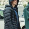 Anora 2024 Igor Black Puffer Hooded Jacket