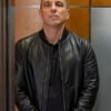 TV Series Bookie Sebastian Maniscalco Black Bomber Leather Jacket