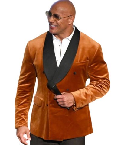 Red One Movie 2024 Fan Screening Event Dwayne Johnson Blazer