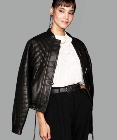 Sofia Boutella Emilia Pérez 2024 Black Jacket