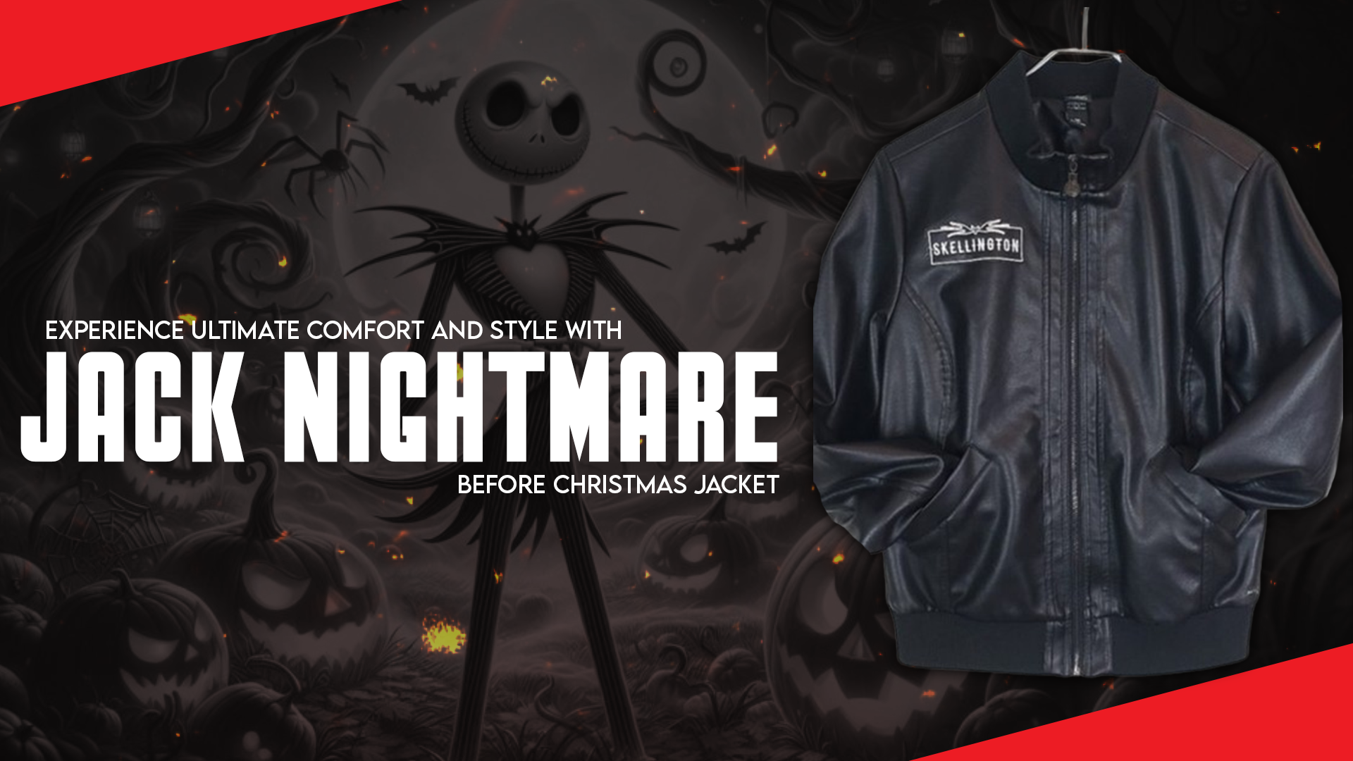 Jack Nightmare Before Christmas Jacket
