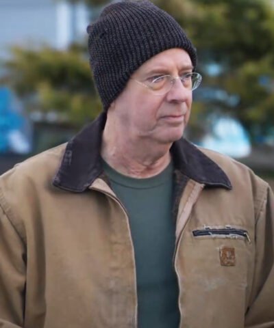 Stephen Tobolowsky Haul Out the Holly Lit Up Cotton Jacket