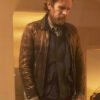 TV Series Until I Kill You 2024 Shaun Evans Brown Leather Jacket