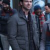 Movie A Reason for the Season 2024 Kyle Newman Grey Jacket