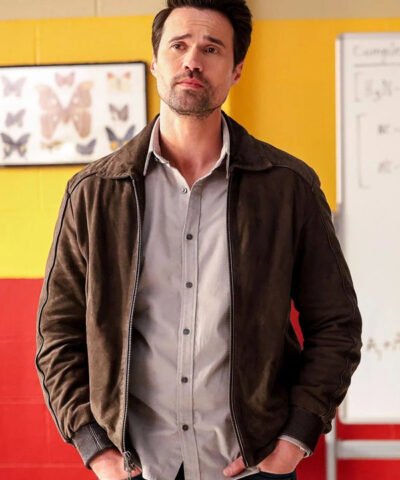 TV Series Found 2024 Brett Dalton Brown Bomber Jacket