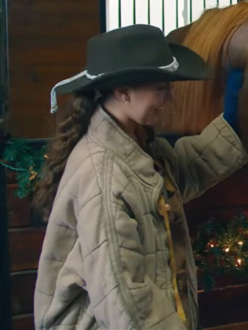 Saige Chaseley Christmas on the Ranch 2024 Quilted Jacket