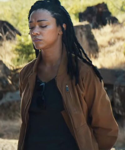 Sonequa Martin-Green My Dead Friend Zoe 2025 Brown Jacket