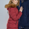 Kim Matula The Finnish Line 2024 Red Hooded Jacket