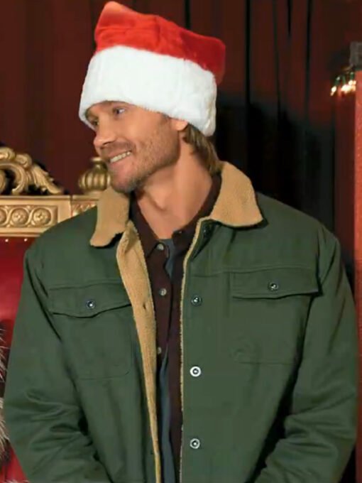 Movie The Merry Gentlemen 2024 Chad Michael Murray Green Jacket