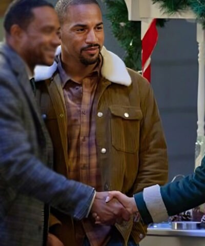 Michael Xavier Trading Up Christmas 2024 Brown Jacket