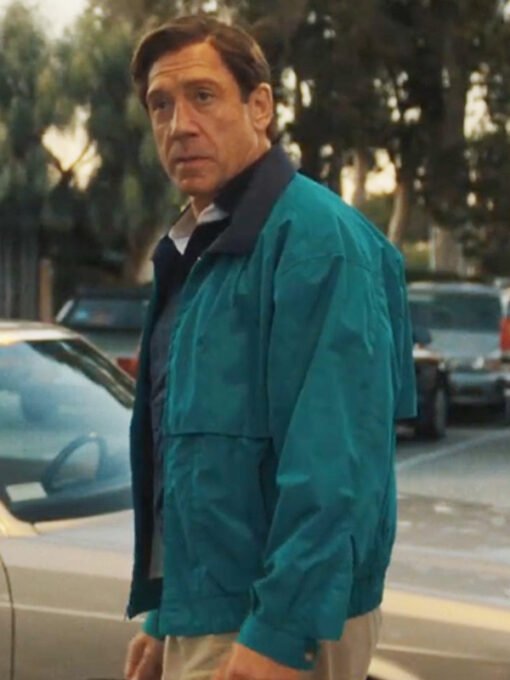 Javier Bardem Monsters S02 Blue Jacket