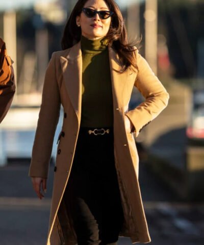 Tracker TV Series 2024 Fiona Rene Brown Trench Wool Coat