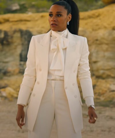 Movie Love Hurts 2025 Rose White Blazer