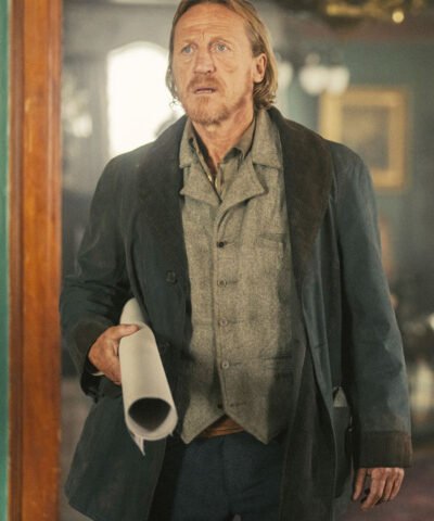 Jerome Flynn TV Series 1923 Banner Creighton Grey Blazer