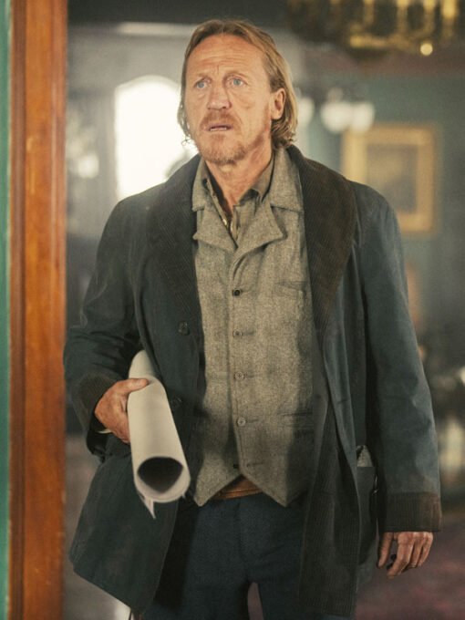 Jerome Flynn TV Series 1923 Banner Creighton Grey Blazer