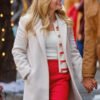 Sophie Marlow Home Sweet Christmas 2024 White Wool Coat