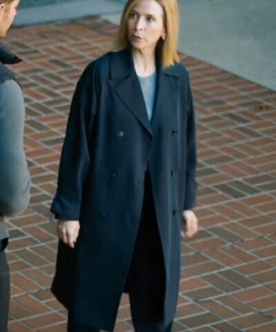 TV Series Tracker 2024 Jolie Jenkins Black Trench Coat