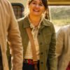 Paddington In Peru Movie 2024 Emily Mortimer Green Cotton Jacket