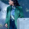 Found TV Series 2024 Gabrielle Walsh Green Cotton Blazer