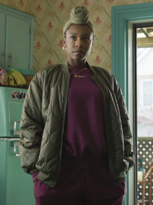 TV Series The Madness 2024 Kallie Green Bomber Jacket