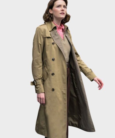 The Librarians The Next Chapter 2025 Olivia Morris Brown Trench Coat