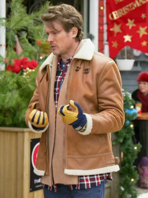 John Reardon Believe in Christmas 2024 Brown Jacket