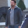 Movie Den Of Thieves Big Nick O Brien Black Leather Jacket