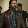 Movie Den Of Thieves Big Nick O Brien Brown Leather Jacket