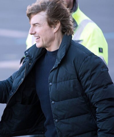 Movie Mission Impossible - The Final Reckoning 2025 Ethan Hunt Black Puffer Jacket