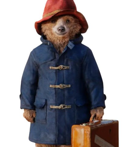 Movie Paddington In Peru 2024 Paddington Blue Hooded Jacket