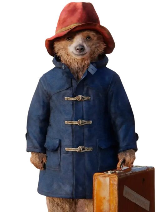 Movie Paddington In Peru 2024 Paddington Blue Hooded Jacket