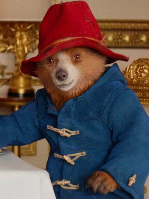 Paddington In Peru 2024 Blue Hooded Jacket