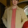 Jonathan Brown Paddington In Peru Movie 2024 Beige Cotton Jacket