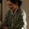 TV Series Found 2024 Audrey Hsieh Green Bomber Jacket