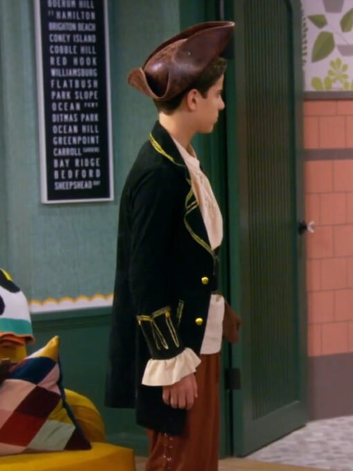 Roman Russo Wizards Beyond Waverly Place S01 Black Coat